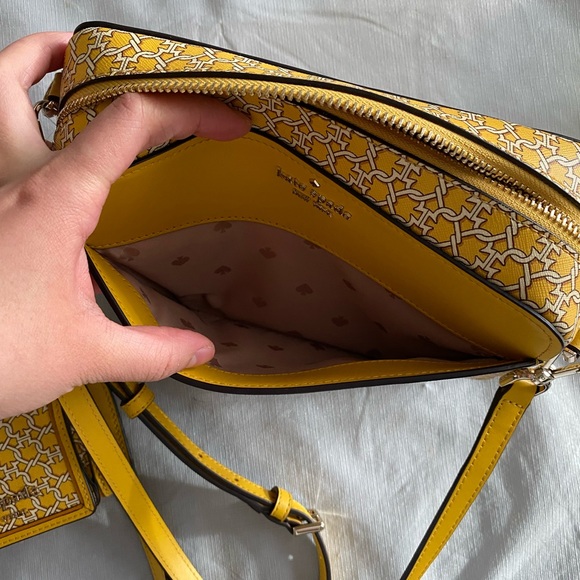 Kate Spade camera bag & tri-fold wallet new - Picture 6 of 12